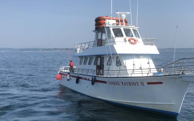 40 fishermen rescued from charter boat stranded at sea