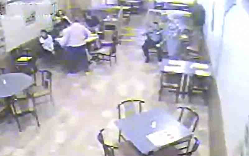 Watch: Police officer saves choking child at restaurant