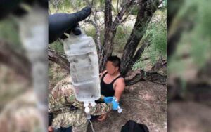 Laredo sector border patrol rescues and aids lost individual