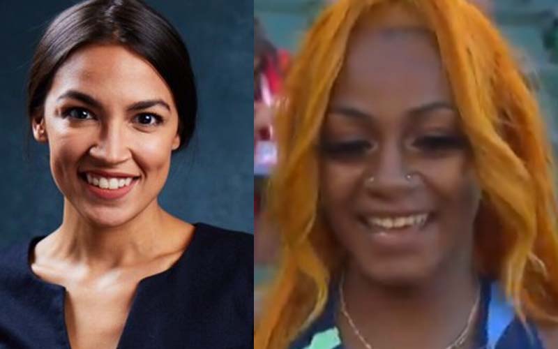 AOC says racism is in play after Olympian tests positive for marijuana
