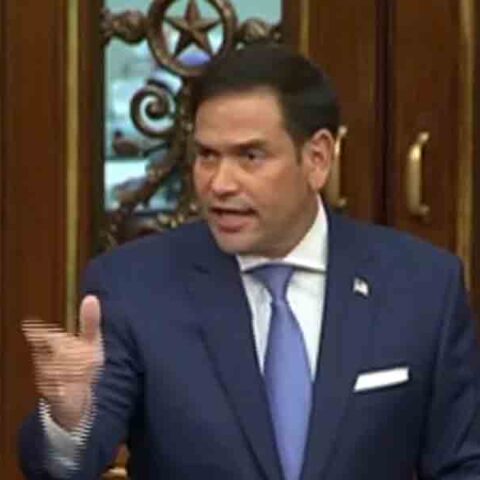 Marco rubio emerges as gop's leader during mass protests against the cuban communists - photo licensed by shore news network.
