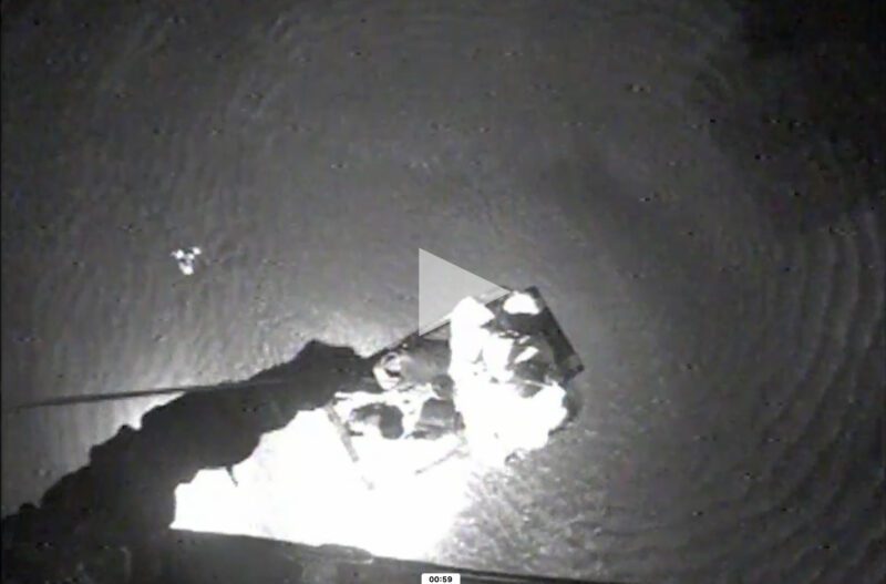 Coast Guard rescues man from capsized boat in San Francisco Bay