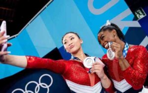 American gymnast sunisa lee wins individual gold medal