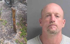 Florida man facing animal cruelty charges after slashing dog with machete multiple times