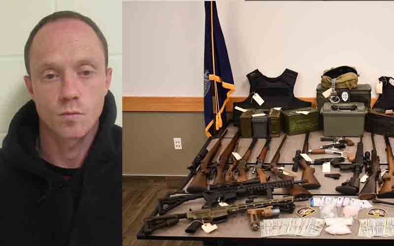 Police find meth, drug proceeds, guns after man shot in apartment