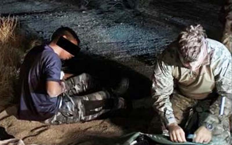 Three Lost, Dehydrated Undocumented Individuals Rescued in the Mountains near Ocotillo
