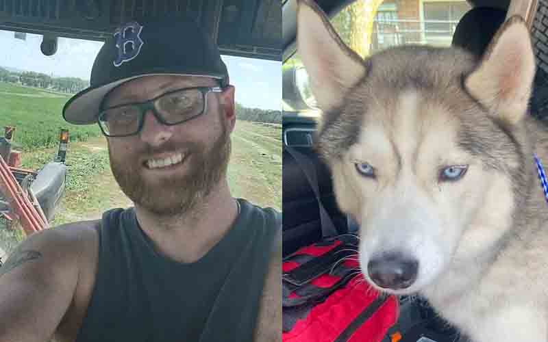 Police rescue dog from hot car hours after owner shot and killed in Walmart parking lot