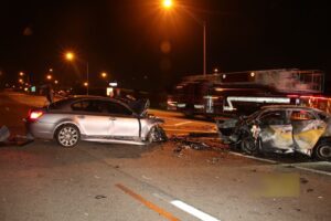 Three killed in wrong-way crash on highway 169 in tulsa