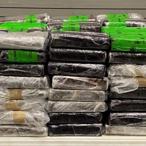 Here's what $2 million worth of cocaine looks like after seizure at the border - photo licensed by shore news network.