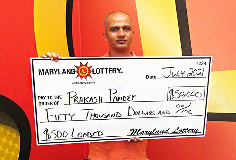 Beginner's luck, new lottery player wins $50,000 prize