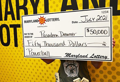 Pasadena woman claims $50,000 lottery win