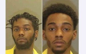 Two arrested for double homicide in baltimore