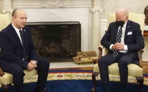 Biden reportedly surprised israeli prime minister by barely mentioning china during meeting