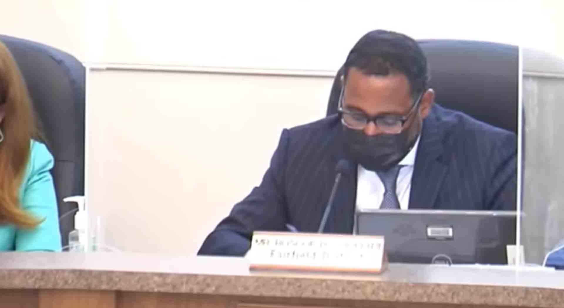School board meeting hit by Phil McCracken, Don Kehedik and Ben Dover prank