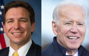 Desantis says biden is america's biggest importer of covid-19 as immigrants continue to flow across the border untested
