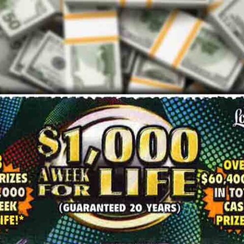 Hillsborough woman wins $1k a week for life on scratch-off - photo licensed by shore news network.