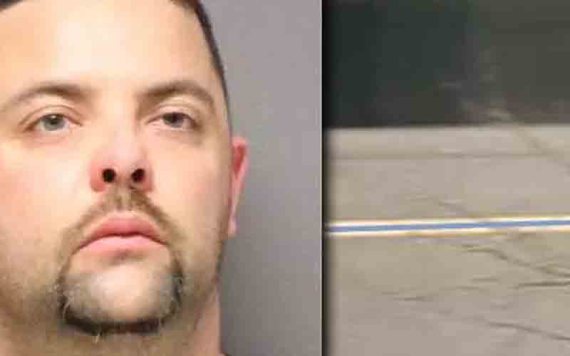 Toms River's blue line painter indicted for terroristic threats against the judiciary
