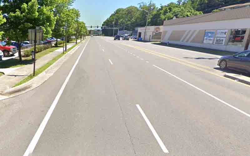 Man shot during road rage incident found inside local business