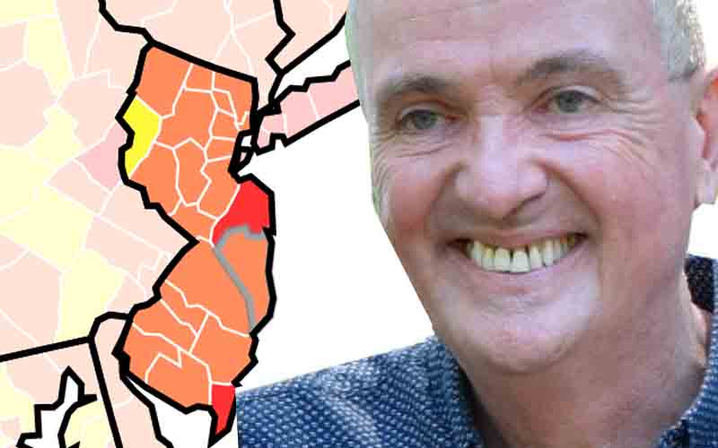 According to the CDC, every New Jersey county but one is now required to wear face masks