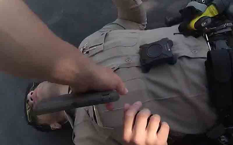 Watch as San Diego deputy overdoses immediately after fentanyl exposure