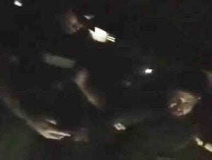 Watch: police catch prowler with his pants down outside woman's bedroom window