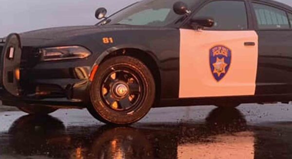 Galt police officer in critical condition after vehicle crashed through barrier responding to caldor fire - photo licensed by shore news network.