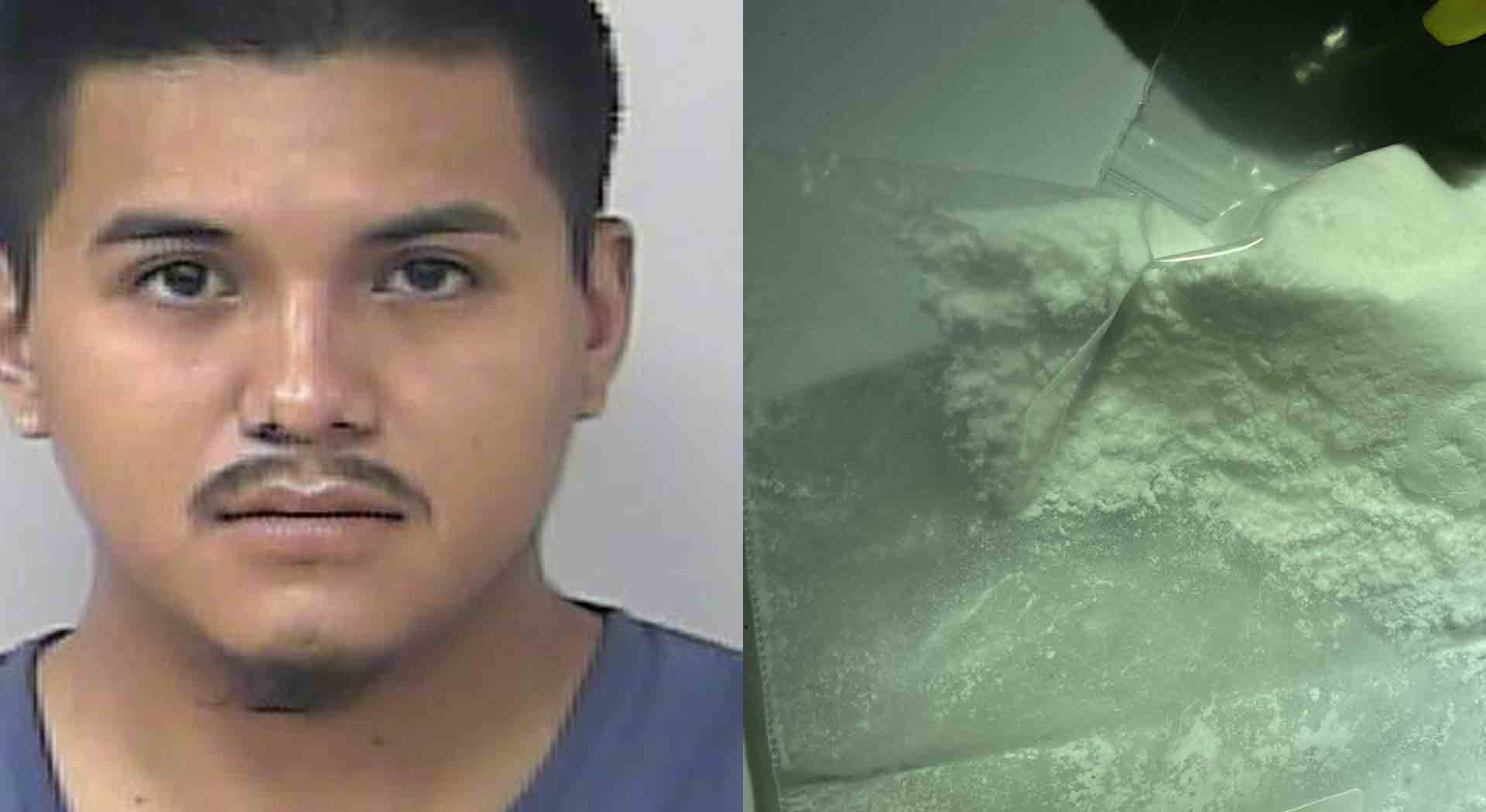 Man flees police in go-kart after ditching backpack full of cocaine