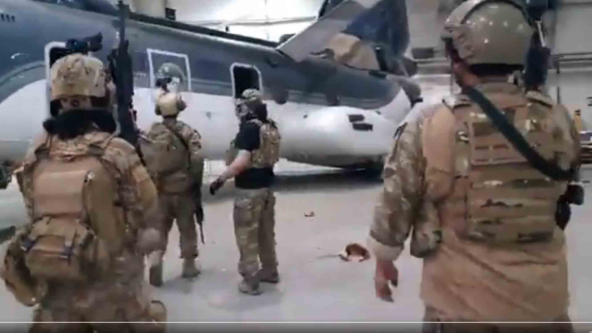 With American uniforms, gear,Taliban seize helicopters, hangar used to evacuate U.S. embassy days ago