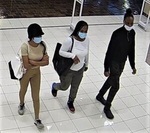 Jacksonville pd needs help in identifying three female suspects in retail larcenies