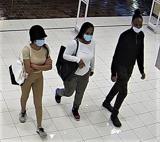 Jacksonville PD needs help in identifying three female suspects in Retail Larcenies