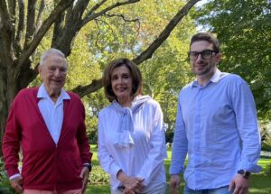 George soros: in nancy pelosi we trust! As speaker meets with democrat megadonor