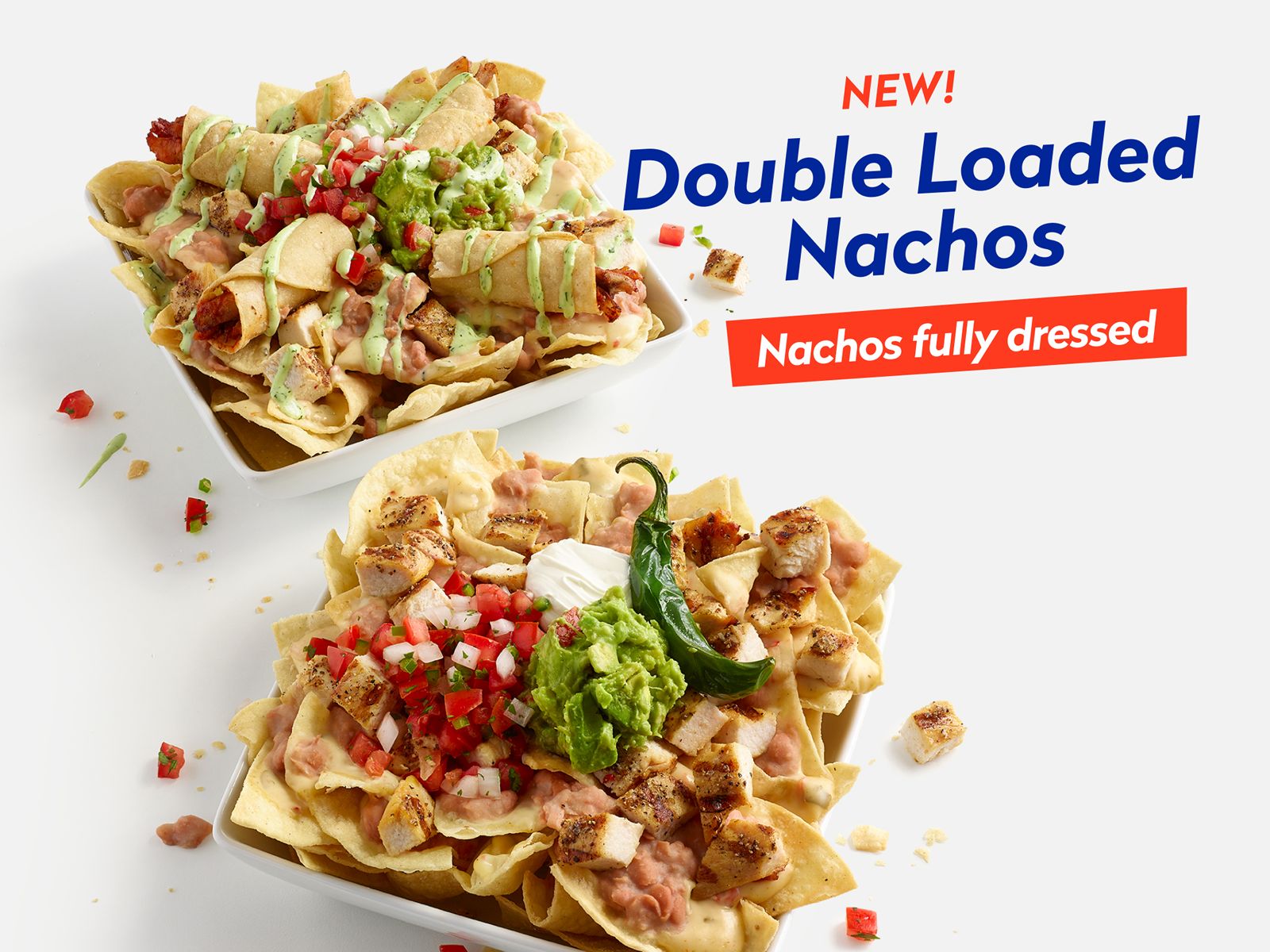El Pollo Loco Denounces Indecency of ‘Naked’ Chips with New Double Loaded Nachos