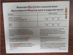 Chicago cbp seize counterfeit covid vaccination cards