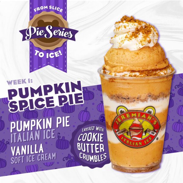 Jeremiah’s Italian Ice Launches New Pie Series