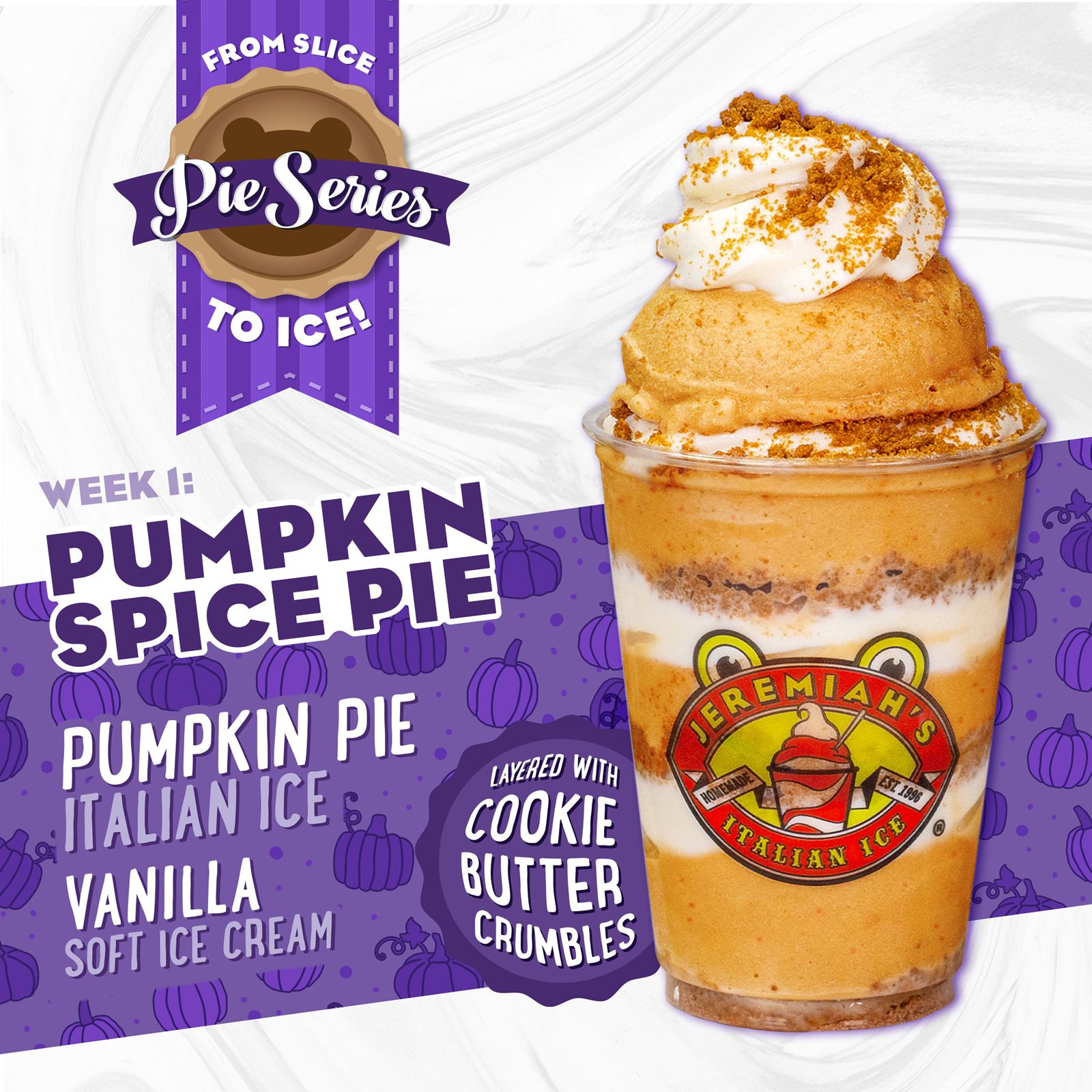 Jeremiah’s Italian Ice Launches New Pie Series