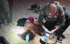 Migrants attacked by a swarm of bees after crossing border, girl, 2 went missing