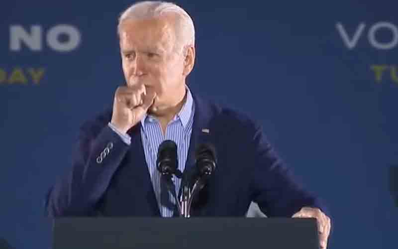 President Biden's chronic cough is 'not a concern' White House says