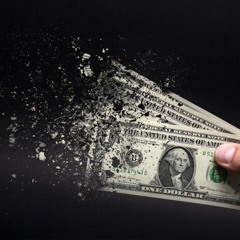 Over 75% of americans say inflation is affecting them personally, poll shows. Nearly 60% blame biden - photo licensed by shore news network.