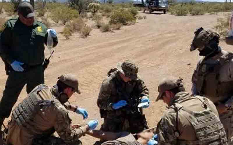 Laredo Sector Border Patrol agents intercept human smuggling attempts