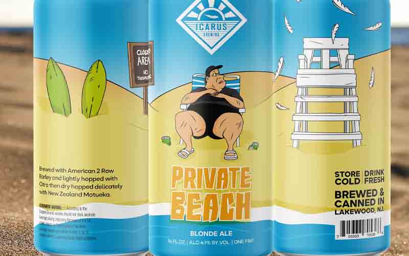 Jersey Shore brewery sells out of Chris Christie themed "Beach Beer"