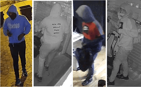 D.C. Detectives search for Burglary Suspects