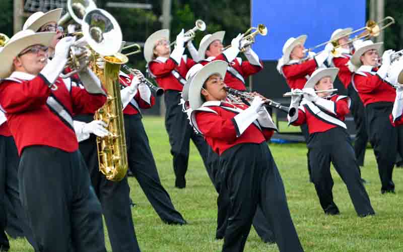 “Showcase of Champions” Competition Hosted by Jackson Memorial High School Jaguar Marching Band