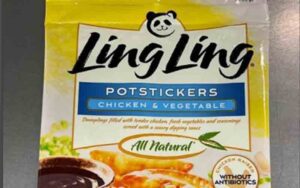 Ling ling potstickers recalled after being contaminated with hard plastic