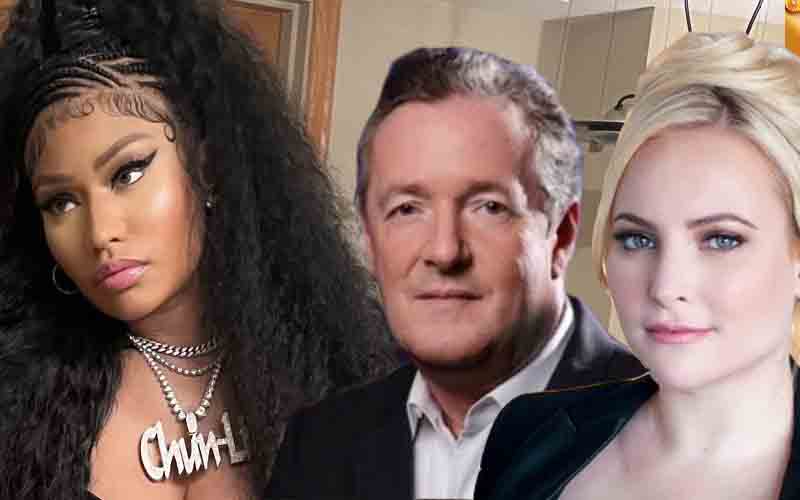Nicki Minaj Twitter Rages on Piers Morgan, Meghan McCain and others after posting a ridiculous anti-vax story