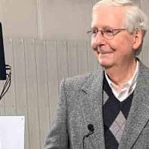 ‘do you guys think i’m bluffing? ’: mcconnell doubles down against debt ceiling raise as congress barrels toward government shutdown - photo licensed by shore news network.