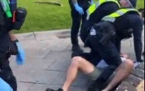Man arrested in Melbourne Park for Not Wearing Facemask and Having No Reason to Be There