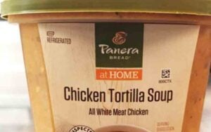 Some panera supermarket soup recalled after contamination