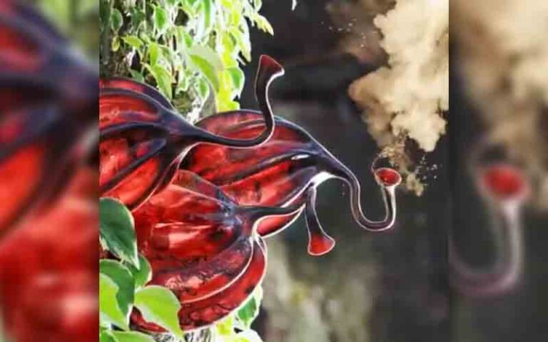 Is this pollen bellowing oodhu paavai real? - photo licensed by shore news network.