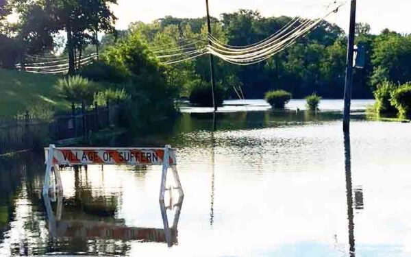 Suffern police announce road closures in wake of tropical storm ida - photo licensed by shore news network.