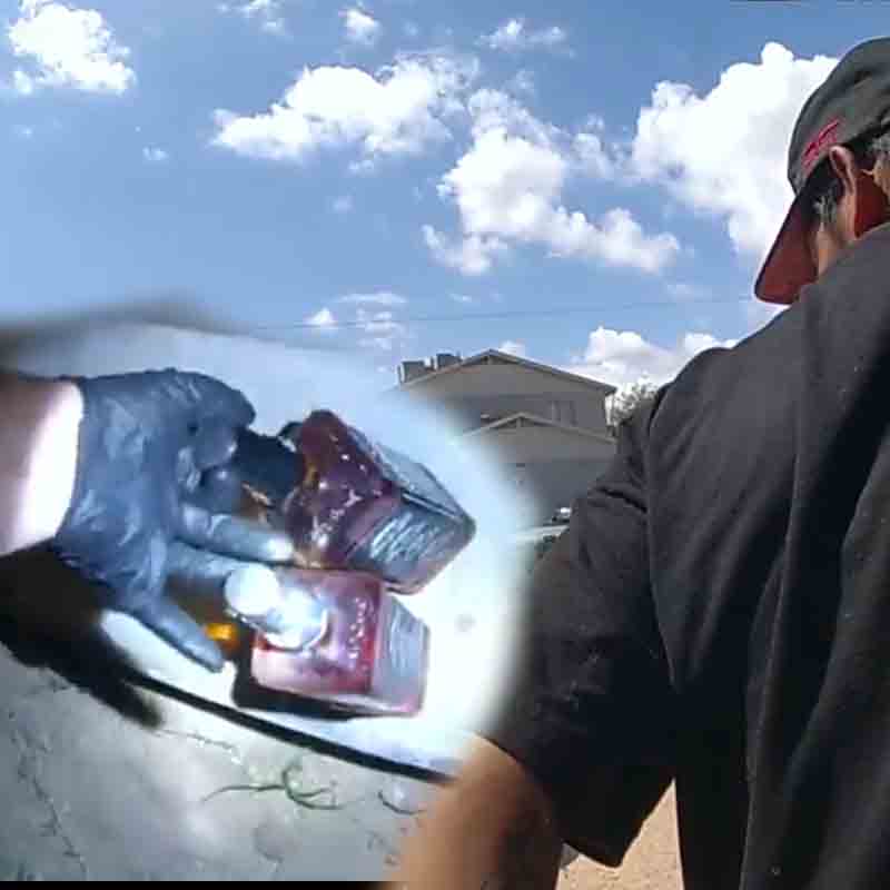 Fingerprint on Jack Daniels bottle leads police to home invasion suspect